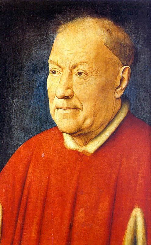 Jan Van Eyck Portrait of Cardinal Niccolo Albergati China oil painting art